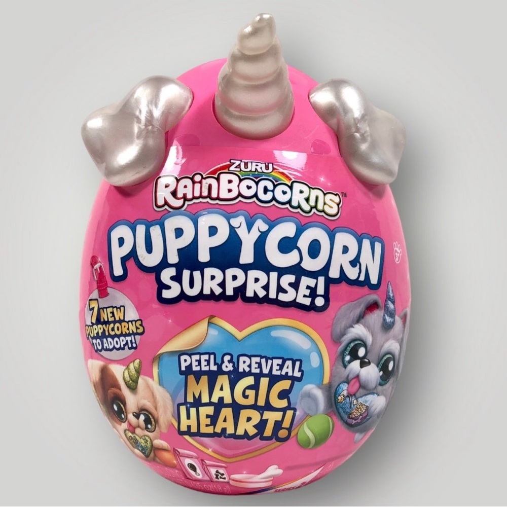 Rainbocorns Zuru Puppycorn Surprised Peel & Reveal Magic Heart Series 2!